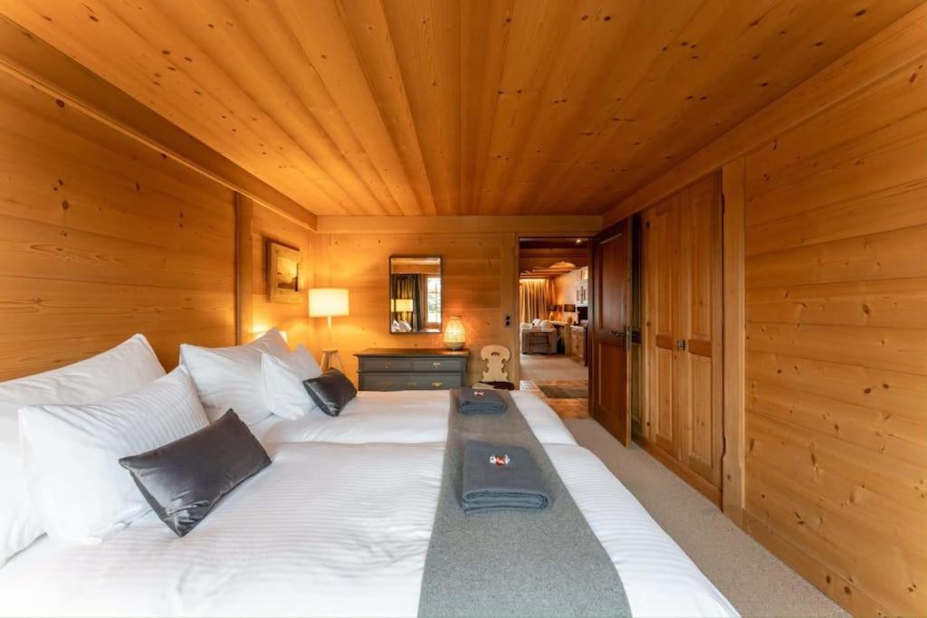 Charming Alpine Apartment Gstaad Buitenkant foto