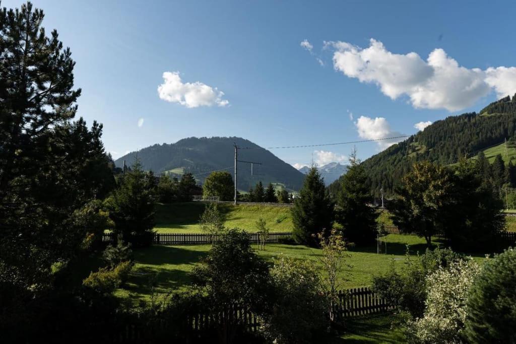 Charming Alpine Apartment Gstaad Buitenkant foto