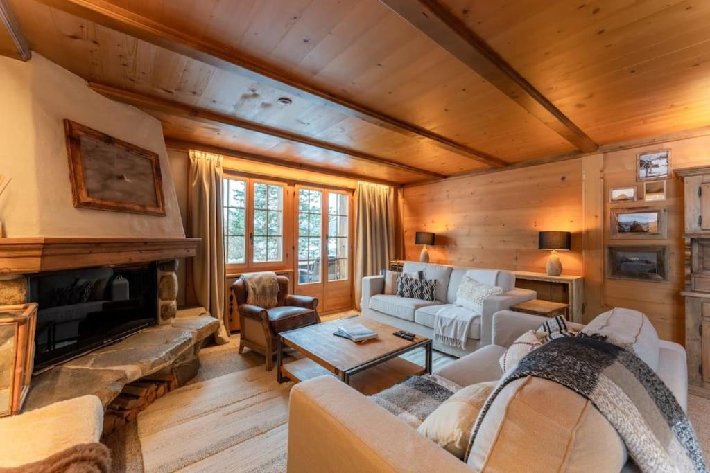 Charming Alpine Apartment Gstaad Buitenkant foto