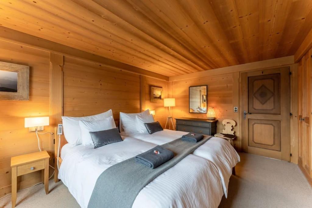Charming Alpine Apartment Gstaad Buitenkant foto